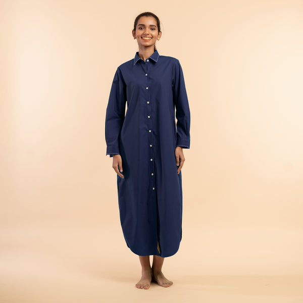 Night Voyage - Shirt Dress