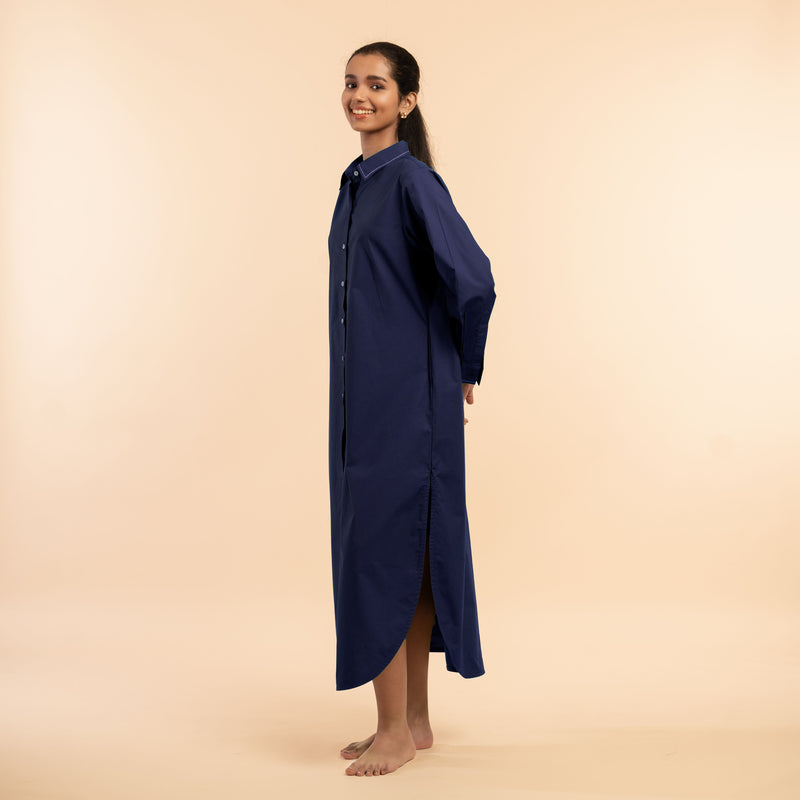 Night Voyage - Sleepshirt Dress