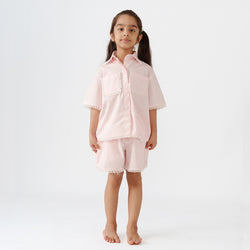 Aeris Lace Shorts Set - Girls