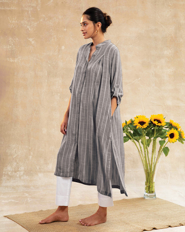 Hina - Front Pleat Tunic