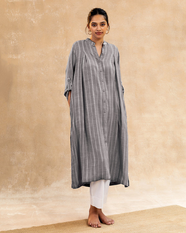 Hina - Front Pleat Tunic