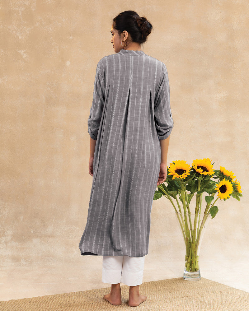 Hina - Front Pleat Tunic