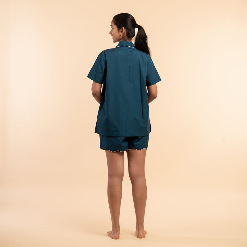 Deep Current Curvy Shorts Set