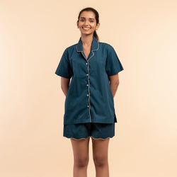 Deep Current Curvy Shorts Set