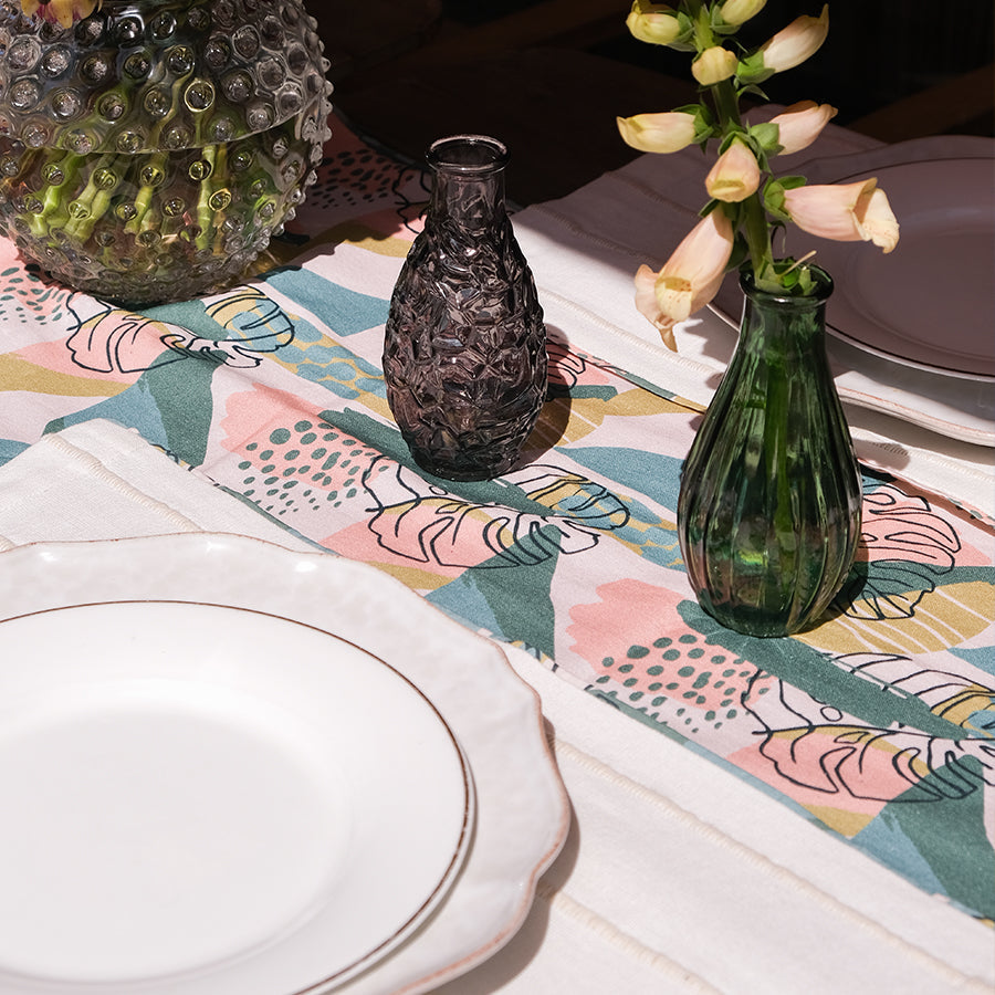 Tropical Terrain Table Runner