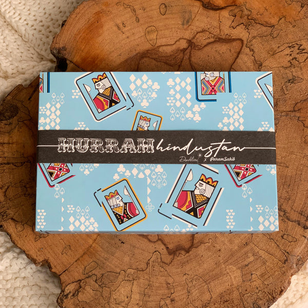 Dandelion - Blue - Printed Paper - King Cards - Post Cards