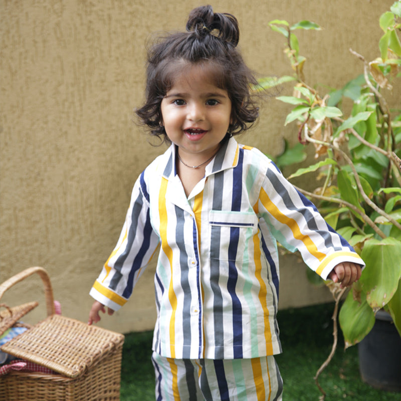 Honey Nut Crunch Cotton Notched Pyjama Set