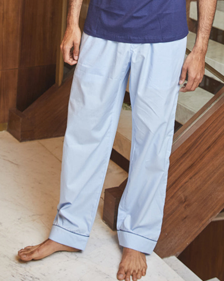 Light Blue Cotton Pyjama