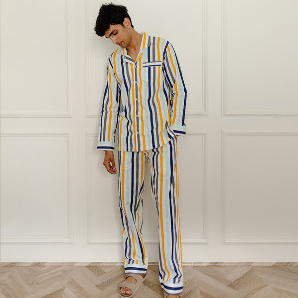Honey Nut Crunch Cotton Notched Pyjama Set