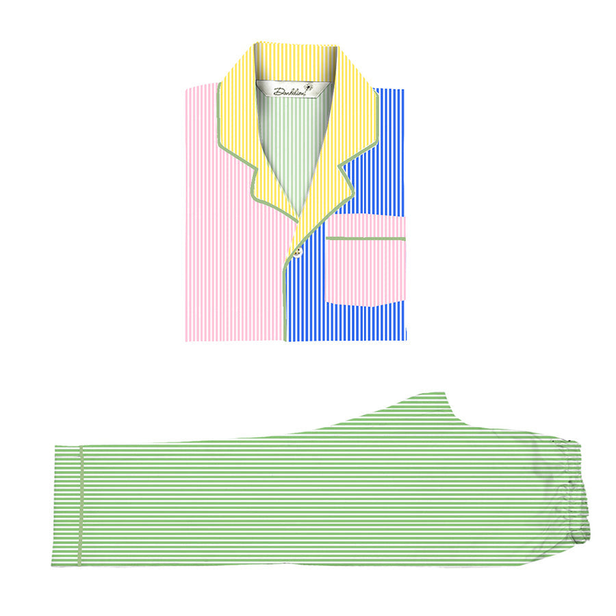 Many Moods - Everyday Set <br> Kids Cotton Notched Pajama Set