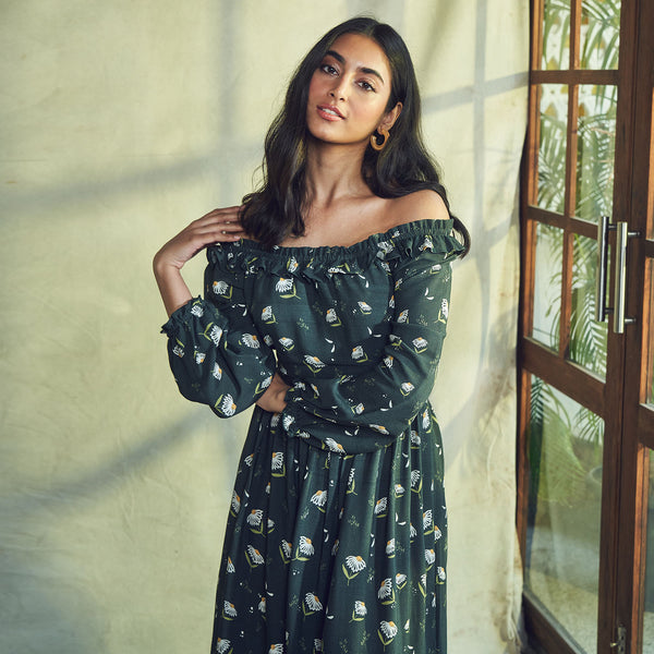 Kismet Off-Shoulder Dress