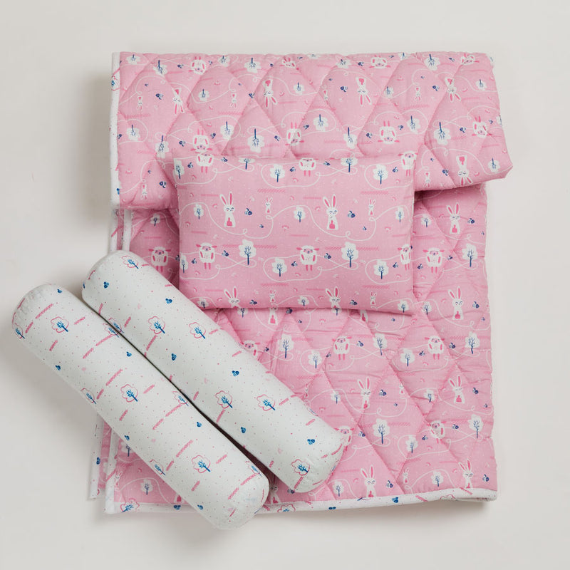 Counting Sheep Cotton Layette Set
