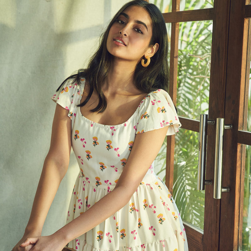 Serendipity Tiered Mini Dress