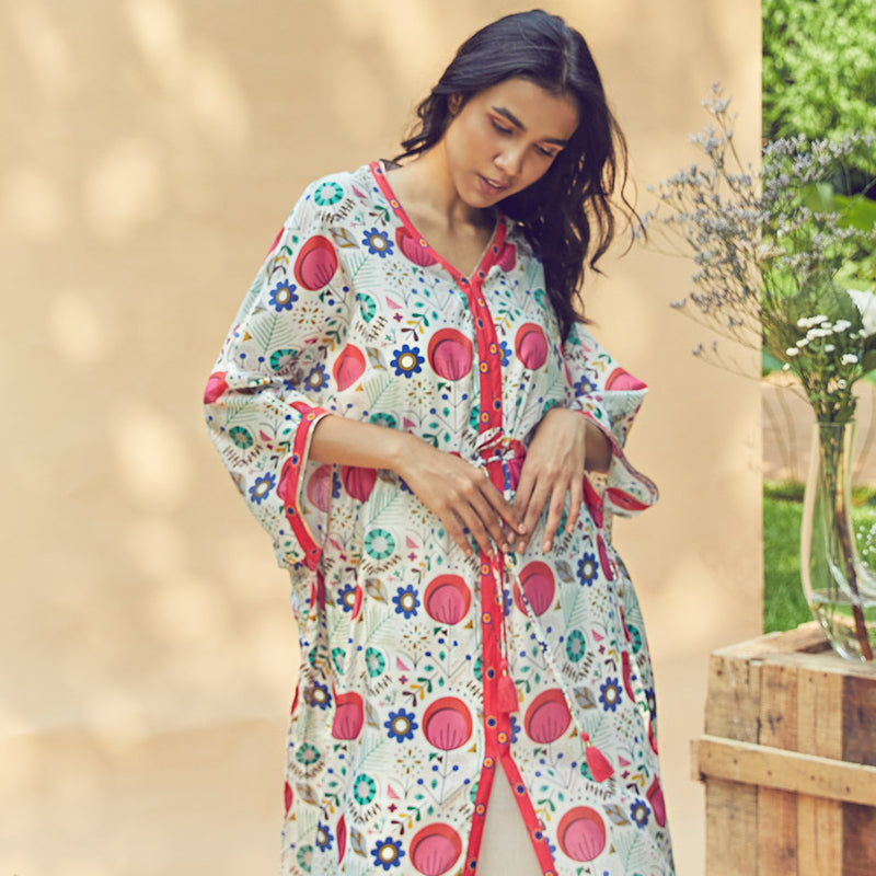 Front Slit Kaftan