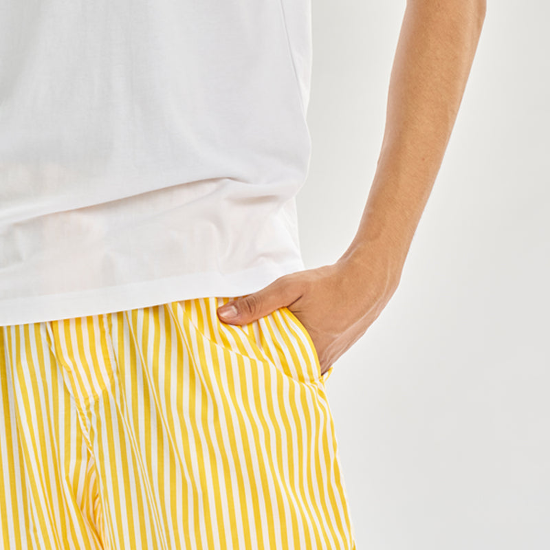 Sunray Embroidered T-shirt & Cotton Pyjama Men's