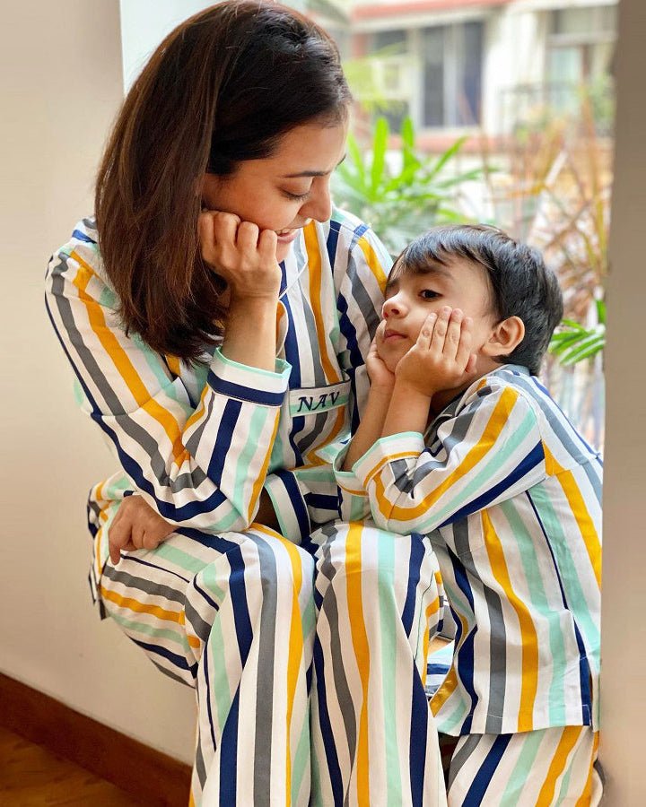 Honey Nut Crunch Cotton Notched Pyjama Set